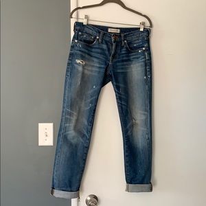 Madewell boyfriend slim jeans